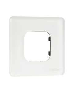 ekey xLine Rahmen aus Glas in Weiss