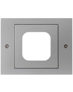 Gira xLine Rahmen TX_44 für xLine Fingerprint, 1-fach Kunststoff Aluminiumgrau