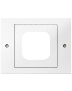 Gira xLine Rahmen TX_44 für xLine Fingerprint, 1-fach aus Kunststoff in Reinweiss