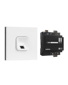 ekey sLine Fingerprintset in Weiss für Siedle Vario Weiss